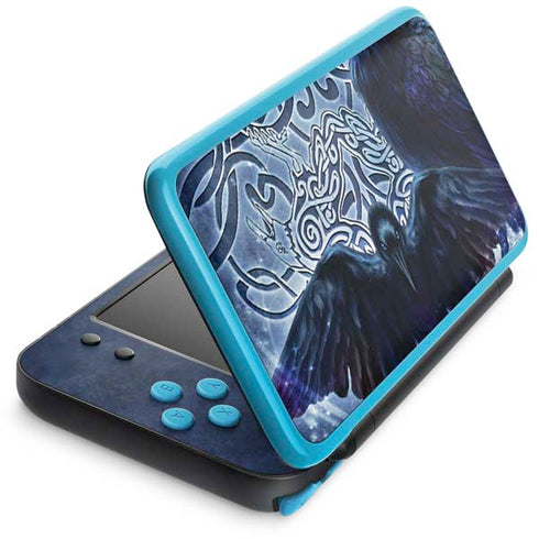 Brigid Ashwood Celtic Raven Nintendo 2DS XL (2017) Skin